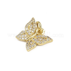 Ottone micro spianare fascino zirconi&nbsp;KK-D409-37G-A