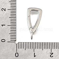 Bagues à ressort en laiton&nbsp;KK-V007-15P