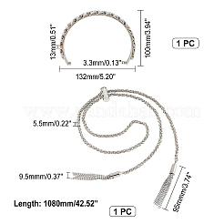 Manico della borsa&nbsp;DIY-WH0325-81P
