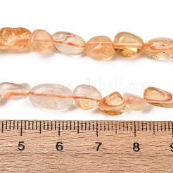 Natürlichen Citrin Perlen Stränge&nbsp;G-F575-12