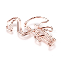 Trombones en fer en forme de flamant rose&nbsp;TOOL-L008-015B