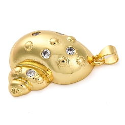 Colgante micropavé cubic zirconia de latón&nbsp;KK-K339-11G-01