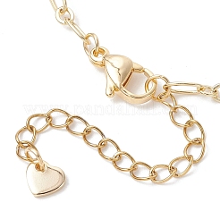 3 mm Messing Figaro Kette Armband Herstellung&nbsp;AJEW-JB01417