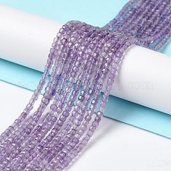 Natürlichen Amethyst Perlen Stränge&nbsp;G-P514-B06-01