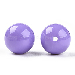 Solido perline acrilico bubblegum chunky&nbsp;MACR-I026-20mm-05