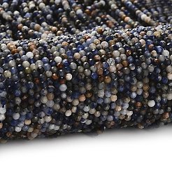 Chapelets de perles en sodalite naturelle&nbsp;G-RM2025-A19-2mm-A