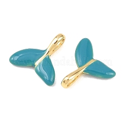 Messing Emaille Anhänger / charms&nbsp;KK-B167-02G