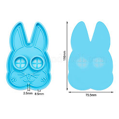 Kaninchenmaske Silikonformen&nbsp;DIY-CJC0001-30