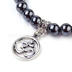 Edelstein-Charme Armbänder&nbsp;BJEW-P179-05
