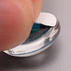 Cabochons en verre&nbsp;GGLA-WH0029-07E