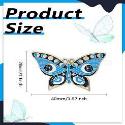 Épingles en émail papillon&nbsp;JEWB-LP0004-30C