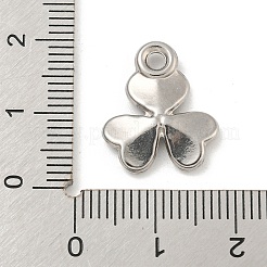 Anlaufgeschützte Anhänger aus 304er Edelstahl&nbsp;STAS-N103-138P