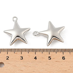Ciondoli stelle in ottone&nbsp;KK-M327-08B-P