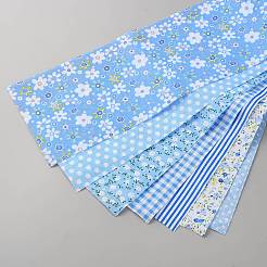 Tessuto a strisce di cotone con motivo floreale per trapuntatura e cucito&nbsp;FIND-SZC0009-13B