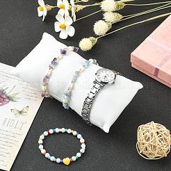 Exhibición del reloj del brazalete de la joya de la almohada de cuero&nbsp;BDIS-H015-1