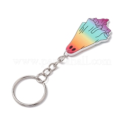 Porte-clés fantôme acrylique&nbsp;KEYC-JKC00857-05