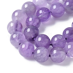 Natürlichen Amethyst Perlen Stränge&nbsp;X-G-M445-8MM-01A