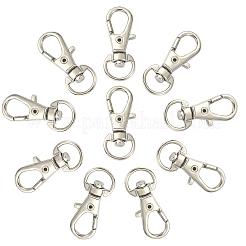 10 Stück drehbare Karabinerverschlüsse aus Legierung&nbsp;PALLOY-CJ0002-68