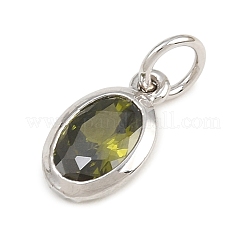Laiton pavé de zircons cubiques&nbsp;KK-CBA0031-03P-C