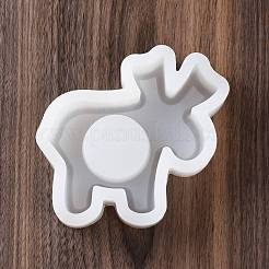 Kerzenhalterformen aus Silikon mit Weihnachtsmotiv&nbsp;DIY-A040-04B