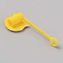 Tapa de paja a prueba de polvo de PVC y silicona&nbsp;AJEW-CJC0007-02B