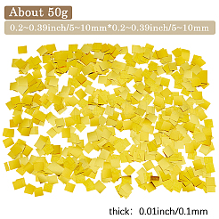50 g de confettis en plastique PET&nbsp;DIY-SC0031-96B