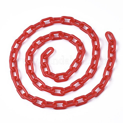 Undurchsichtige Acrylkabelketten&nbsp;SACR-N010-002F