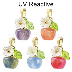 Pendentifs en résine réactive aux UV&nbsp;PALLOY-JF05609