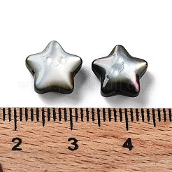 Natürliche schwarze Lippe Muschelperlen&nbsp;SHEL-M020-02B