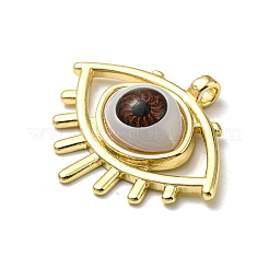 Veri pendenti in ottone placcato oro 18k&nbsp;KK-L209-004G-04