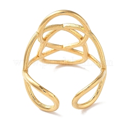 Offene Manschettenringe aus 304 Edelstahl für Damen&nbsp;RJEW-M020-07G-05