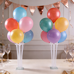 Supports de ballons en plastique&nbsp;DIY-WR0005-65B