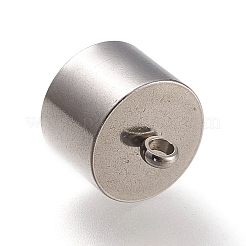 Anlaufgeschützte Kordelenden aus 201 Edelstahl&nbsp;LS-STAS-M228-V001-04P