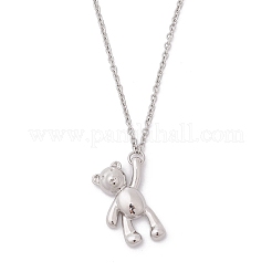 Collane con ciondolo in acciaio inossidabile 304 per donna e uomo&nbsp;NJEW-JN05414-01