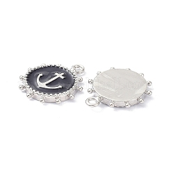 Pendentifs en émail en acier inoxydable écologiques&nbsp;STAS-C031-02P