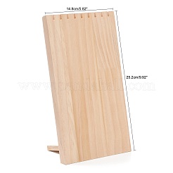 Collier en bois bijoux porte-collier&nbsp;BDIS-WH0002-04