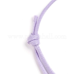 Koreanisch gewachsten Polyester-Schnur Armband machen&nbsp;AJEW-JB00011-04