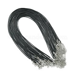 30pcs gewachste Baumwollschnur Halskette machen&nbsp;MAK-CJ0001-19