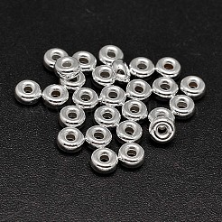 Unterlegscheibe 925 Zwischenperlen aus Sterlingsilber&nbsp;STER-F019-01C