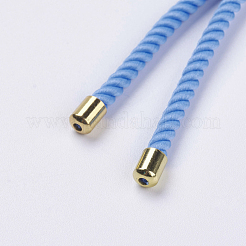 Nylon Twisted Cord Armband machen&nbsp;MAK-F018-03G-RS