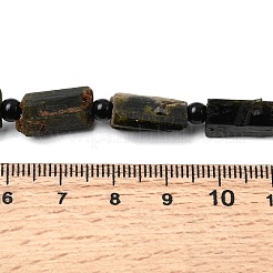 Natürliche grüne Turmalinperlenstränge&nbsp;G-G344-B01-01