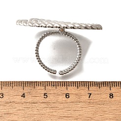 Manschettenringe aus Messing für Damen&nbsp;RJEW-Q008-03P