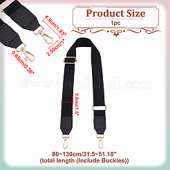 Verstellbare Taschengurte aus Baumwollgewebe&nbsp;PURS-WH0005-72LG-02