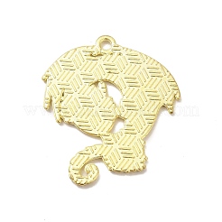 Emaille Anhänger Legierung&nbsp;ENAM-A143-10KCG-02