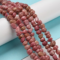 Natürliche rhodochrosite Perlenstränge&nbsp;G-F465-52