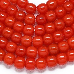Chapelets de perles en jade de malaisie naturelle&nbsp;G-B165-F05-10x10mm