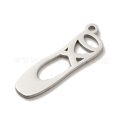 Pendentifs en acier inoxydable 304 anti-ternissement&nbsp;LS-STAS-O005-16P