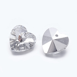 Handgefertigte Glasanhänger zum Valentinstag&nbsp;GH14mm01Y-S