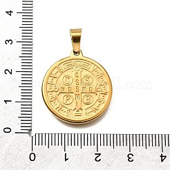 Pendentifs en acier inoxydable 304 avec placage ionique (IP)&nbsp;STAS-A053-24A-G