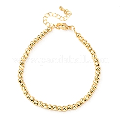 Bracciali rotondi in ottone per le donne&nbsp;BJEW-H640-04B-G